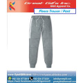 Fabricante Casual Sports Fleece Long Pants Calças masculinas / Calças masculinas de algodão